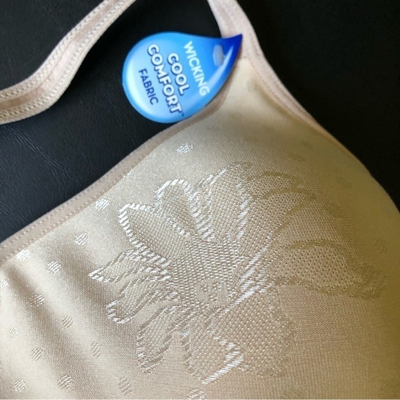 Hanes Comfort Flex Fit Beige Bra  2X NWT - Picture 5 of 11